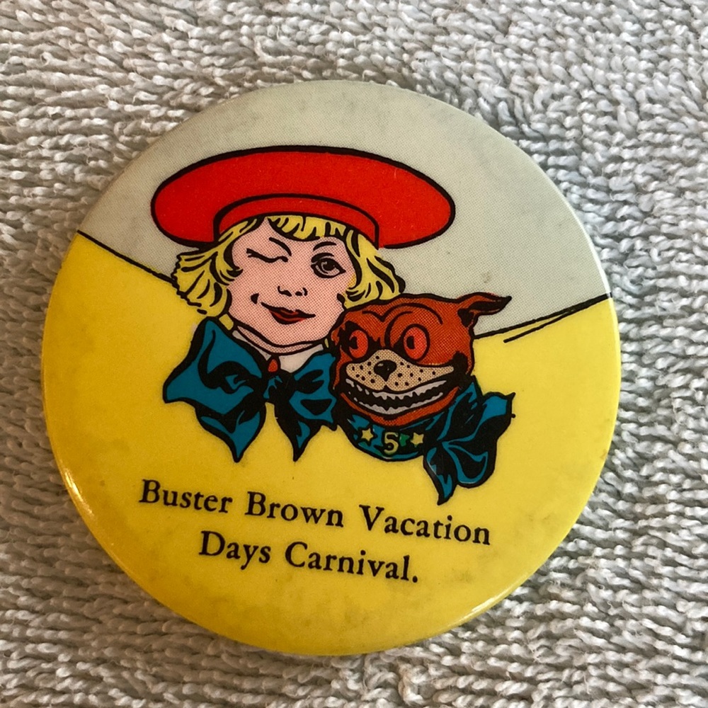 Buster Brown (shoes) Vacation Days Carnival Pocket Mirror